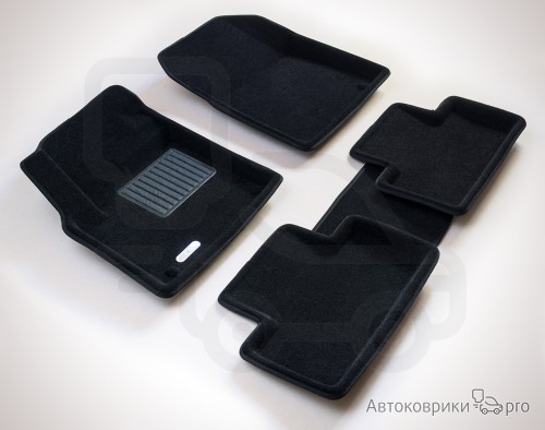 Коврики Euromat 3D для Range Rover Evoque Комплект 3D ковриков черного, серого или бежевого цвета. Многослойная структура обеспечивает полную водонепроницаемость и защиту салона автомобиля.