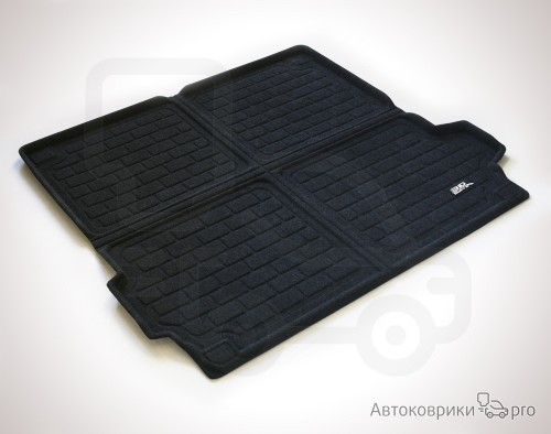 Коврик багажника 3D Sotra для BMW X5 Текстильный 3D коврик багажника черного или бежевого цвета. Многослойная структура обеспечивает полную водонепроницаемость и защиту багажного отделения.