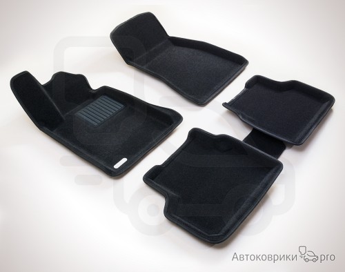 Коврики Euromat 3D для BMW 5 серии Комплект 3D ковриков черного, серого или бежевого цвета. Многослойная структура обеспечивает полную водонепроницаемость и защиту салона автомобиля.