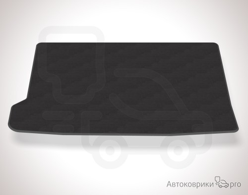 Коврик багажника для BMW X2 Текстильный коврик багажника черного, серого, бежевого или коричневого цвета. Резиновая основа обеспечивает полную водонепроницаемость и защиту.