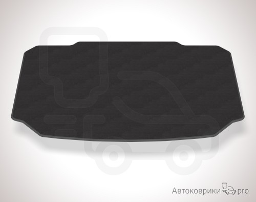 Коврик ниши багажника для BMW X2 2018- Текстильный коврик багажника черного, серого, бежевого или коричневого цвета. Резиновая основа обеспечивает полную водонепроницаемость и защиту.
