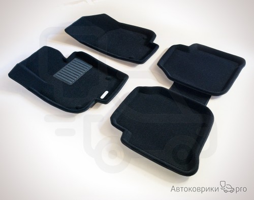 Коврики Euromat 3D для Skoda Yeti Комплект 3D ковриков черного, серого или бежевого цвета. Многослойная структура обеспечивает полную водонепроницаемость и защиту салона автомобиля.
