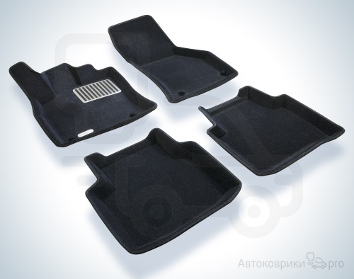 Коврики Euromat 3D для Skoda Superb Комплект 3D ковриков черного, серого или бежевого цвета. Многослойная структура обеспечивает полную водонепроницаемость и защиту салона автомобиля.