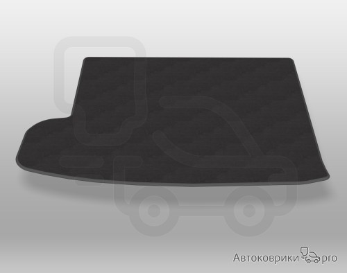 Коврик багажника для Toyota Highlander 2013-2019 Текстильный коврик багажника черного, серого, бежевого или коричневого цвета. Основа из термопластичной резины обеспечивает полную водонепроницаемость и защиту.