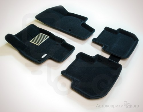 Коврики Euromat 3D для Skoda Karoq Комплект 3D ковриков черного, серого или бежевого цвета. Многослойная структура обеспечивает полную водонепроницаемость и защиту салона автомобиля.