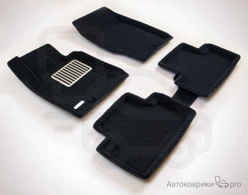 Коврики Euromat 3D для Infiniti QX50 EX Комплект 3D ковриков черного, серого или бежевого цвета. Многослойная структура обеспечивает полную водонепроницаемость и защиту салона автомобиля.