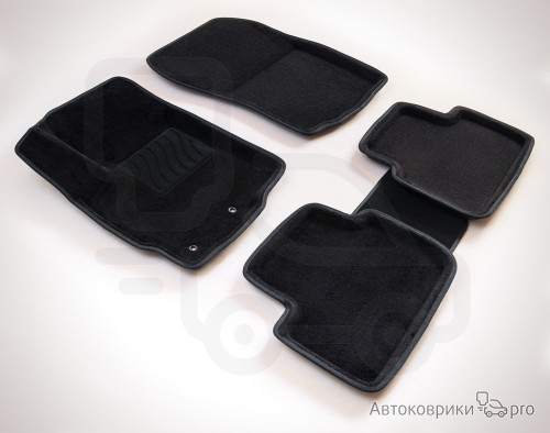 3D Коврики ворсовые Seintex для Mitsubishi ASX Комплект ворсовых 3D ковриков черного, серого или бежевого цвета. Трехслойная структура обеспечивает полную водонепроницаемость и защиту, синтетические волокна устойчивы к воздействию влаги, солевых растворов и реагентов.