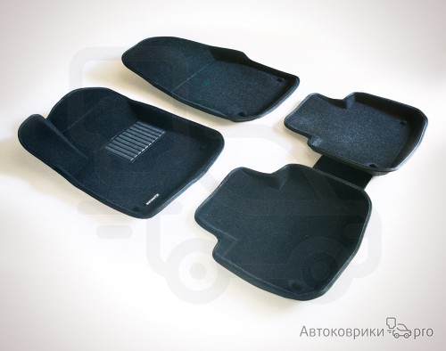 Коврики Euromat 3D для Porsche Cayenne Комплект 3D ковриков черного, серого или бежевого цвета. Многослойная структура обеспечивает полную водонепроницаемость и защиту салона автомобиля.