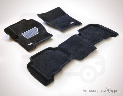 Коврики 3D Sotra для Land Rover Discovery Комплект 3D ковриков черного, серого или бежевого цвета. Многослойная структура обеспечивает полную водонепроницаемость и защиту салона автомобиля.