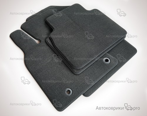 Коврики в салон Mazda CX-5 2012-2017 Комплект текстильных ковриков черного, серого, бежевого или коричневого цвета. Основа из термопластичной резины обеспечивает полную водонепроницаемость и защиту. Возможен заказ одного или более ковриков из комплекта.