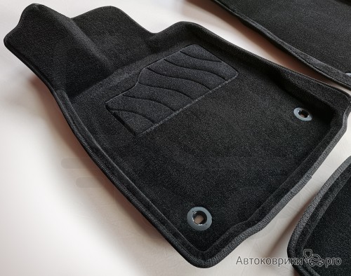 3D Коврики ворсовые Seintex для Lexus IS Комплект ворсовых 3D ковриков черного, серого или бежевого цвета. Трехслойная структура обеспечивает полную водонепроницаемость и защиту, синтетические волокна устойчивы к воздействию влаги, солевых растворов и реагентов.